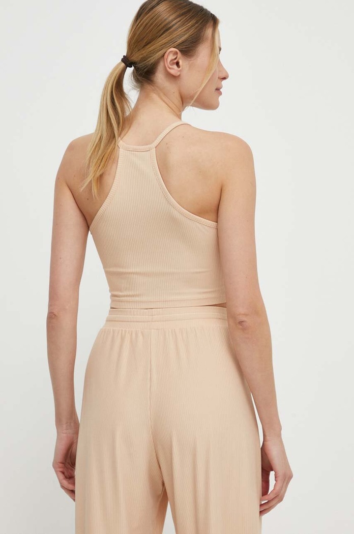 Oblečenie Top na jogu Roxy Rise & Vibe ERJKT04116 béžová