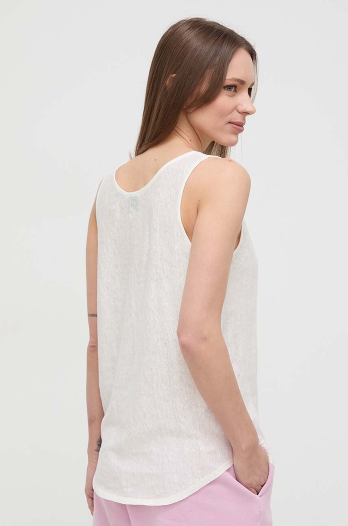 Odjeća Pinko Laneni top Pinko 103475.A1U9 bež