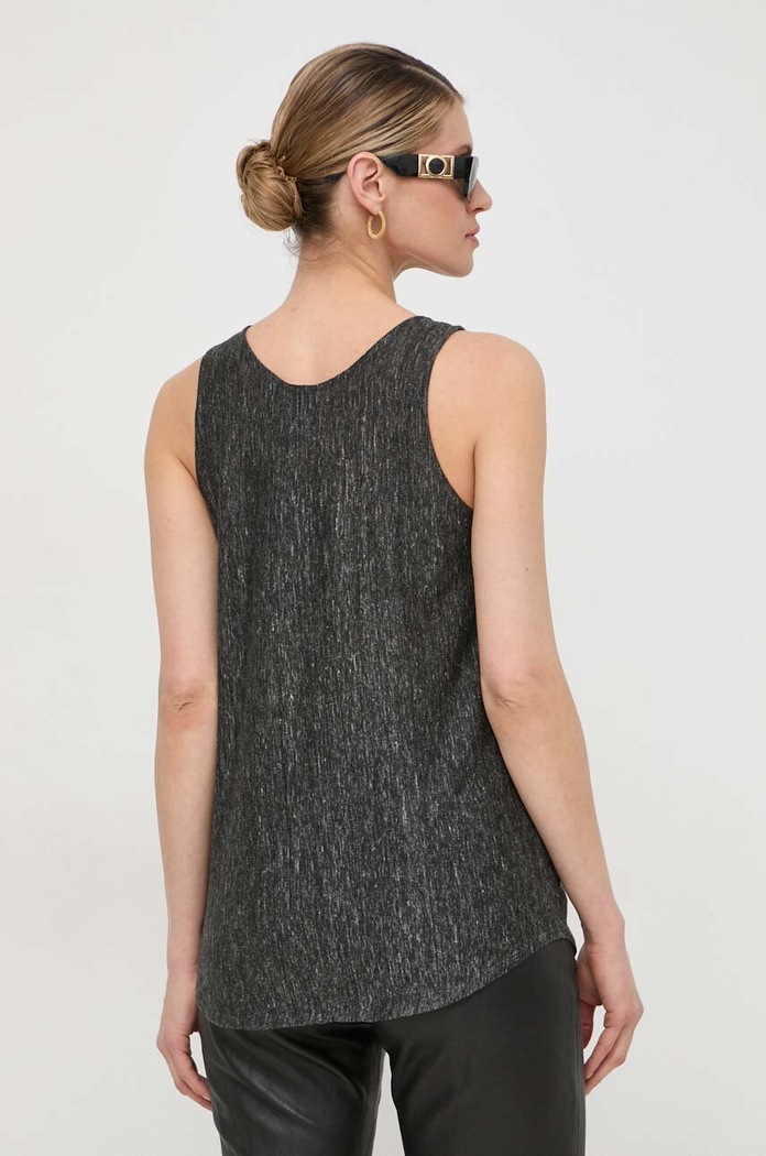 Îmbrăcăminte Pinko top de in 103475.A1U9 negru