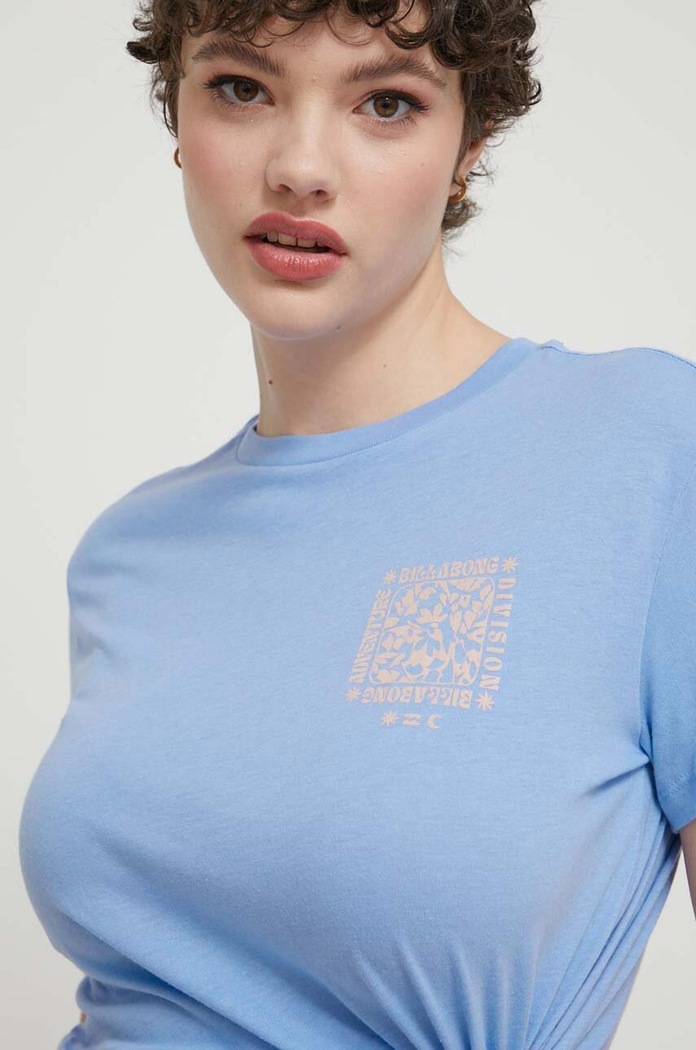 Памучна тениска Billabong Adventure Division син ABJZT01214
