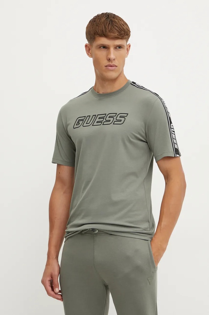 Tričko Guess ARLO zelená Z4GI18.J1314