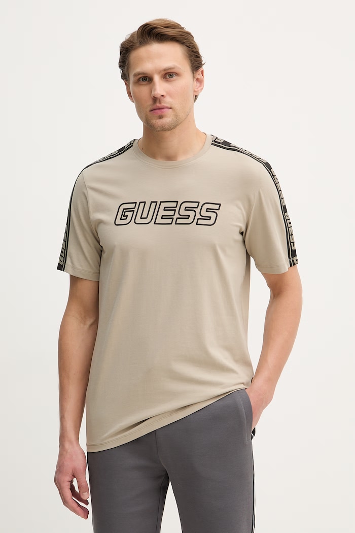 Tričko Guess ARLO béžová Z4GI18.J1314