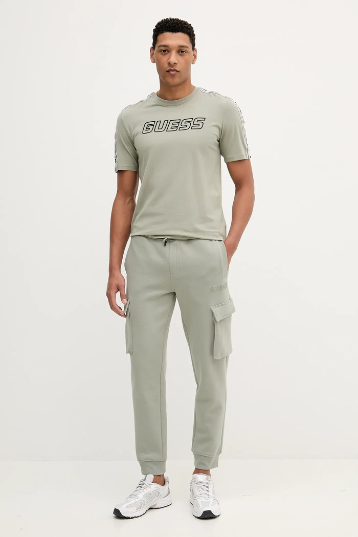 Guess tricou ARLO Z4GI18.J1314 verde SS26