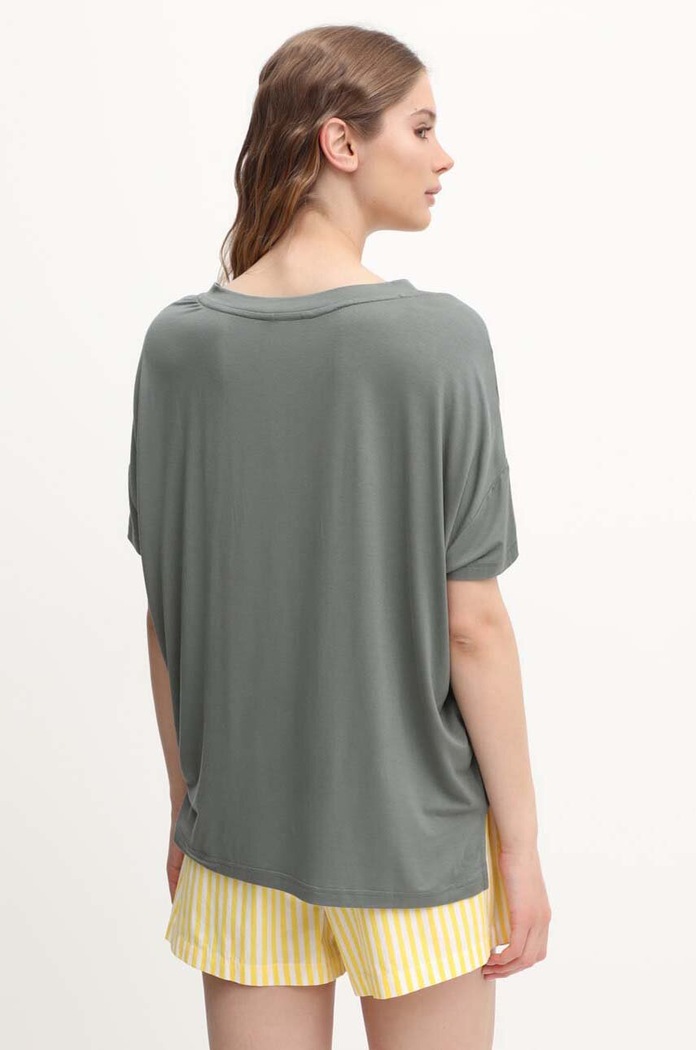 Tommy Hilfiger t-shirt UW0UW05190 zielony SS24