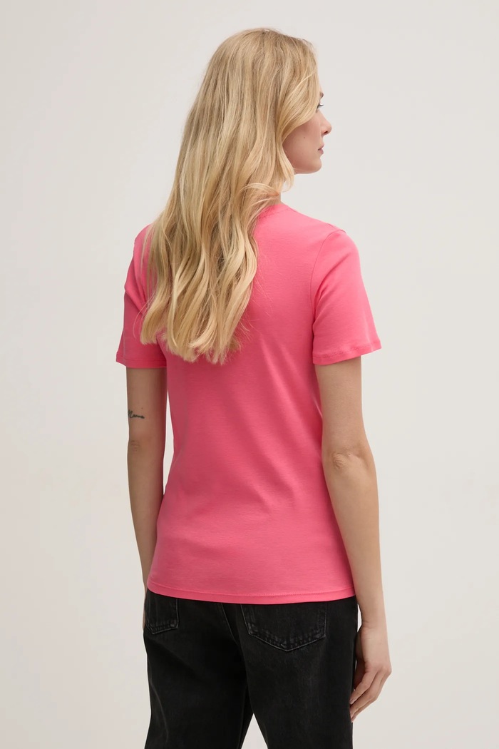 United Colors of Benetton t-shirt bawełniany 3GA2E4230 różowy AA00