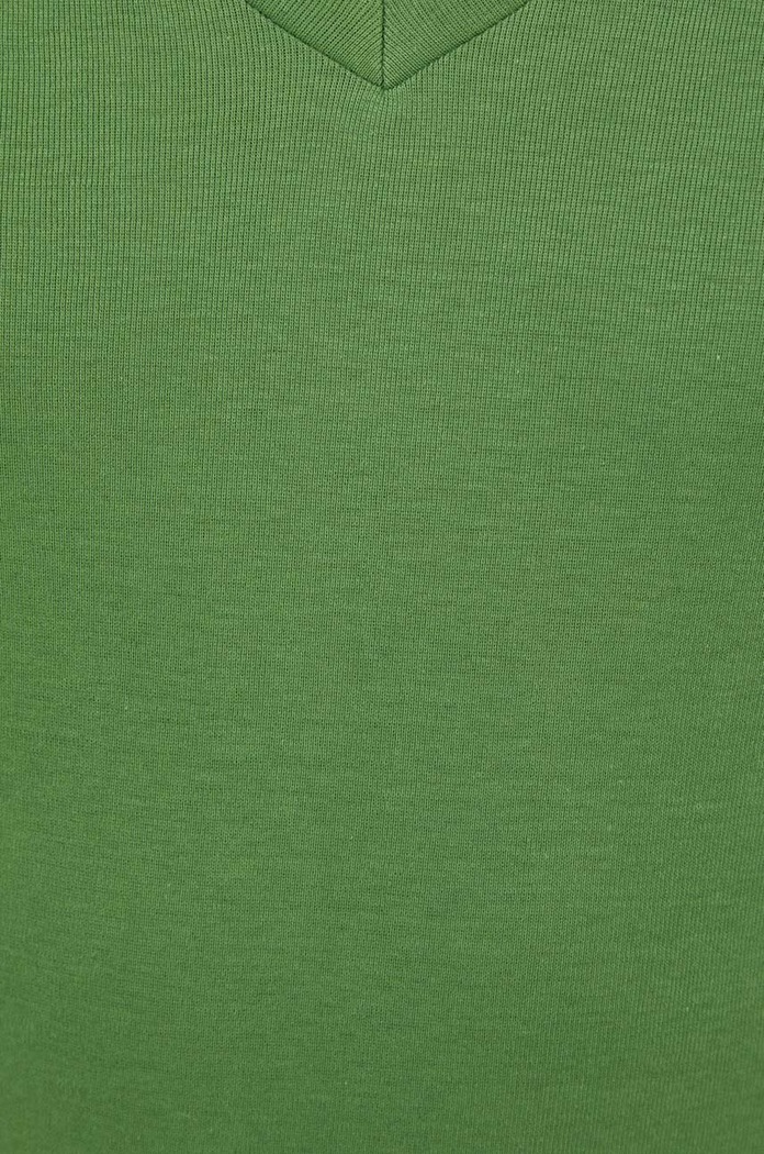 United Colors of Benetton t-shirt bawełniany 3GA2E4230 zielony