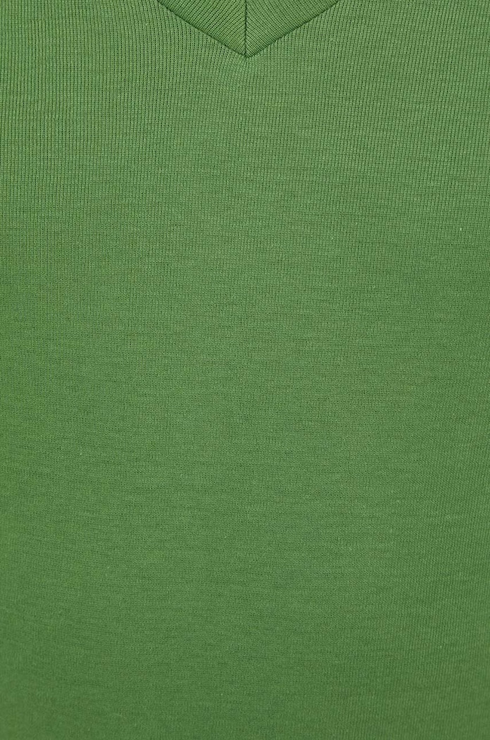 United Colors of Benetton t-shirt bawełniany 3GA2E4230 zielony