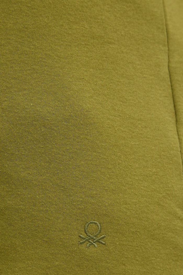 United Colors of Benetton t-shirt bawełniany 3GA2E4230 zielony