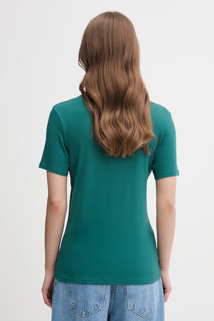 Odzież United Colors of Benetton t-shirt bawełniany 3GA2E16A0 turkusowy