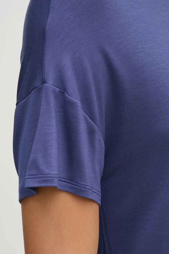 United Colors of Benetton t-shirt 3Z12D101X granatowy