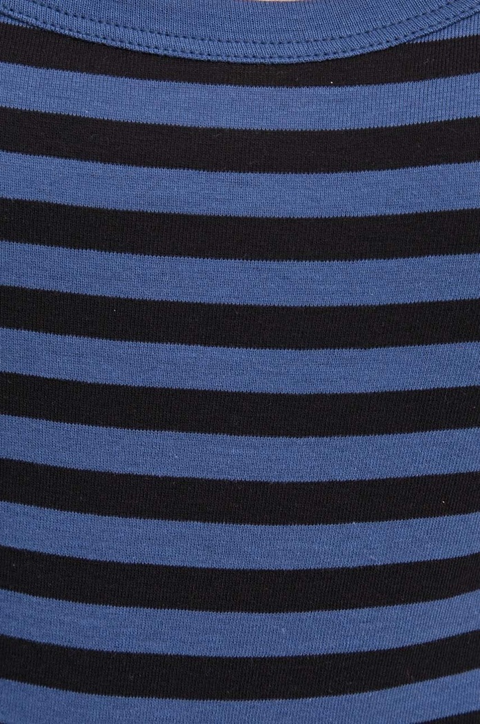 United Colors of Benetton top bawełniany 3OA6E8397 niebieski