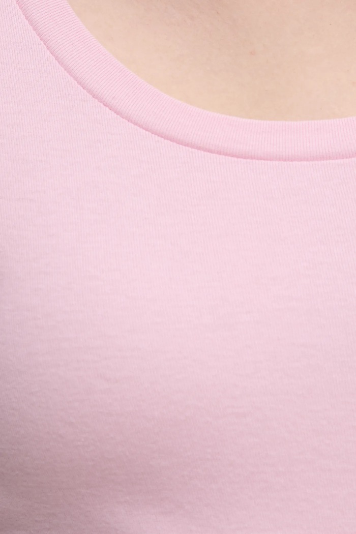 United Colors of Benetton t-shirt bawełniany różowy 3GA2D1066