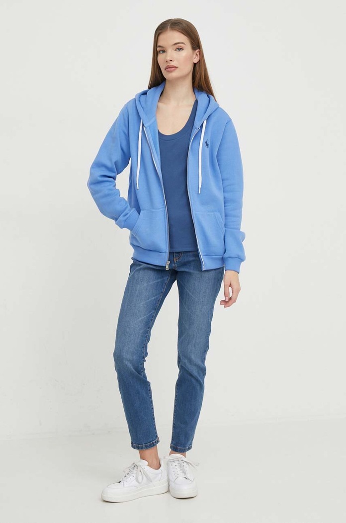 Памучна тениска United Colors of Benetton 3GA2D1066 син AW25