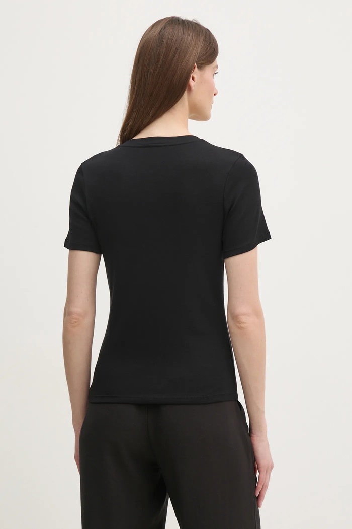 Дрехи Памучна тениска United Colors of Benetton 3GA2D1066 черен