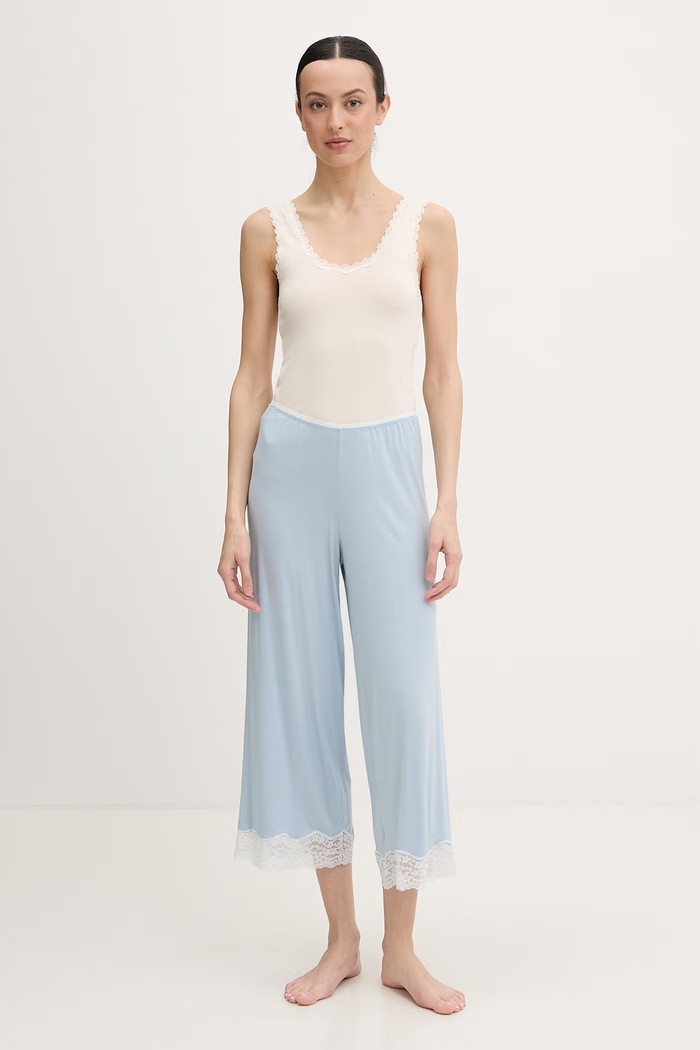 United Colors of Benetton top dámsky z modalu 3OVL1H009 béžová SS26