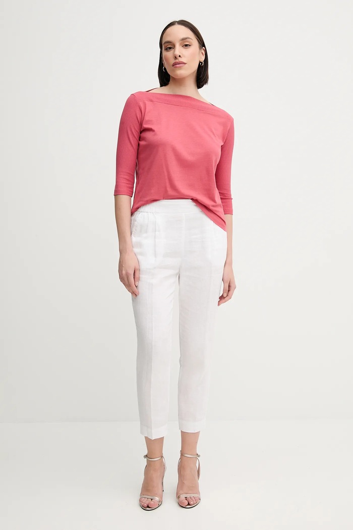 Sisley Tricou 3QU4L100M roz SS25