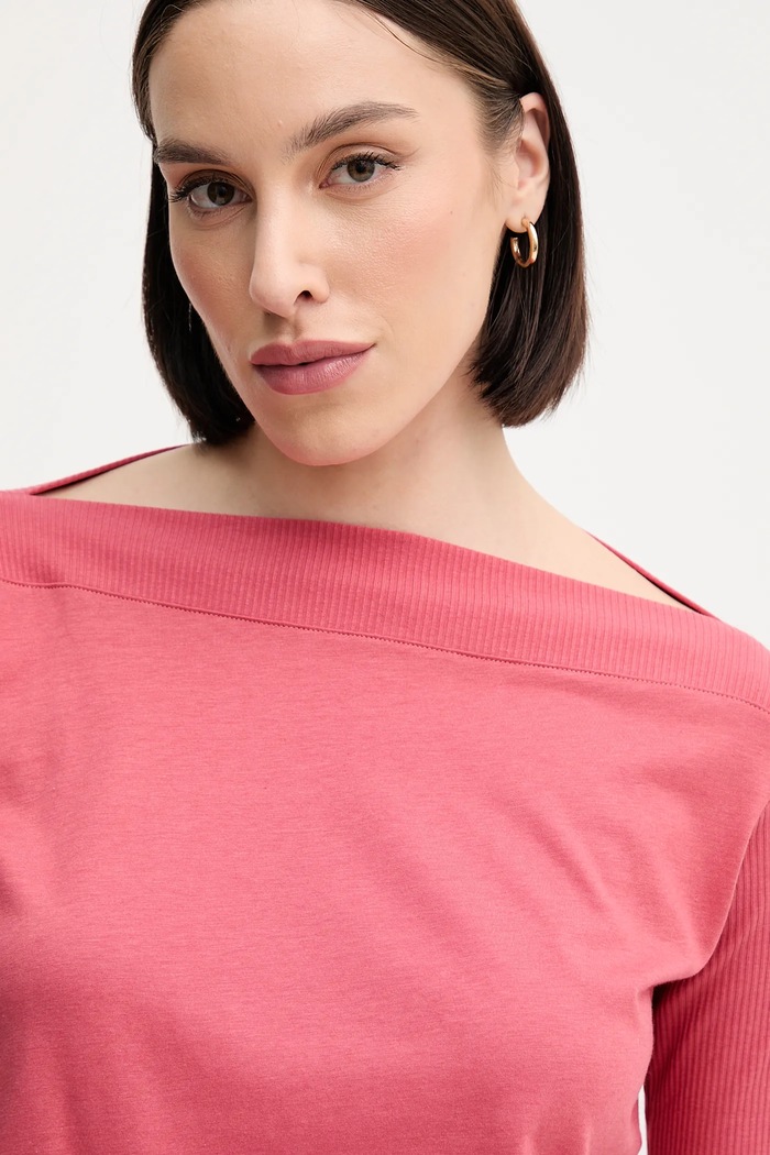 Tricou Sisley 3QU4L100M roz