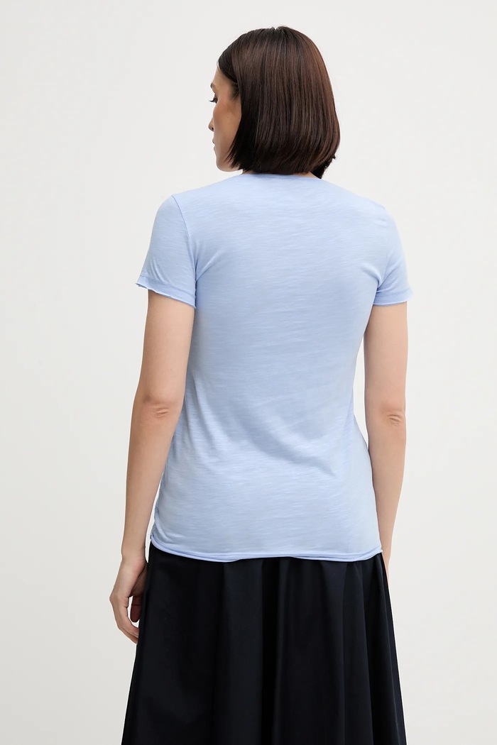 Îmbrăcăminte Sisley tricou 3TNHL103L albastru