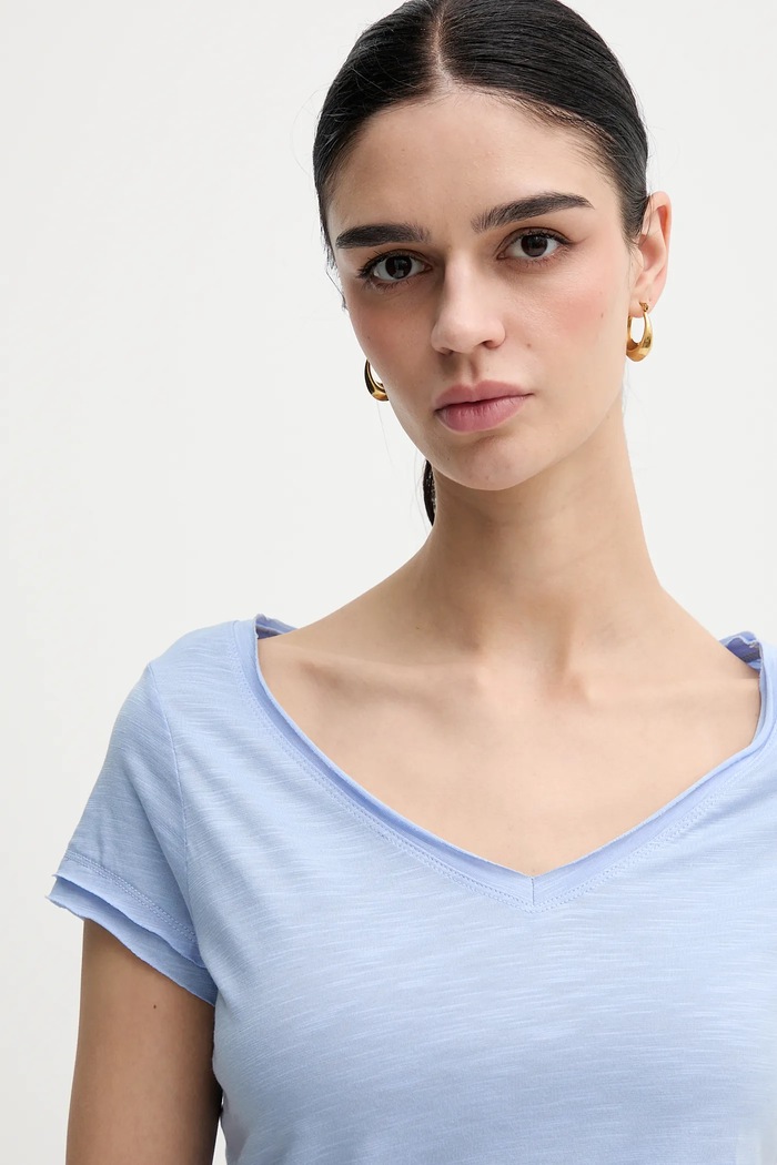 Îmbrăcăminte Sisley Tricou 3TNHL400E albastru