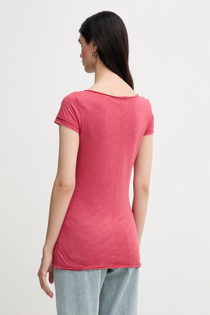 Îmbrăcăminte Sisley tricou 3TNHL400E roz