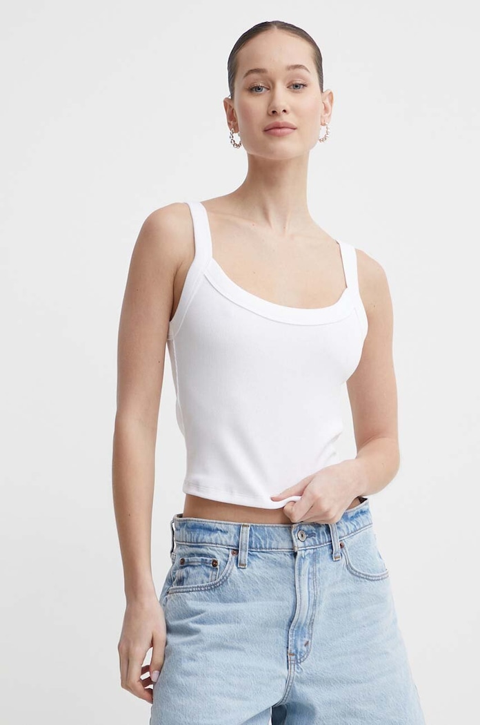 Abercrombie & Fitch top 4-pack alb KI139.4091.100