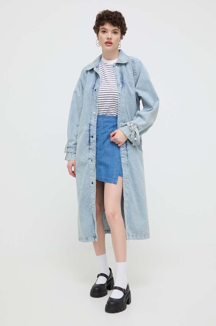 Βαμβακερό τοπ Abercrombie & Fitch KI139.4259.123 λευκό SS24