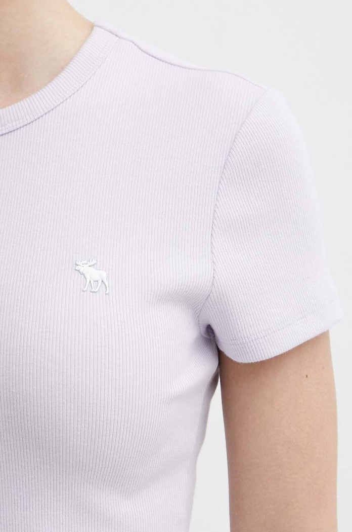 Tričko Abercrombie & Fitch fialová KI139.4285.670