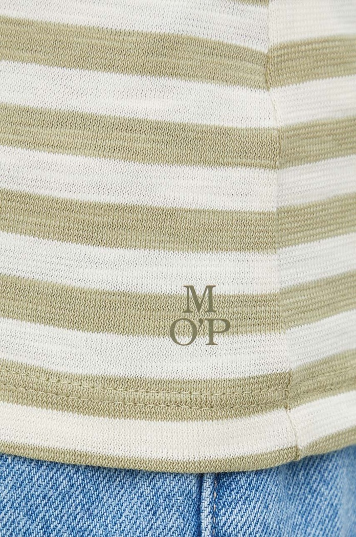 Marc O'Polo tricou din bumbac 402219651333 verde