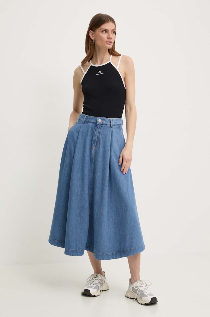 Miss Sixty top SJ3620 KNITTED CAMISOLE 6L2SJ3620000 czarny SS24