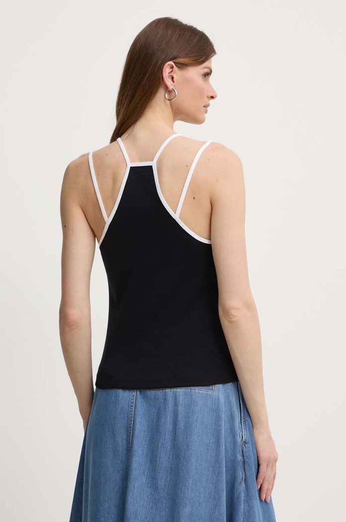 Odzież Miss Sixty top SJ3620 KNITTED CAMISOLE 6L2SJ3620000 czarny