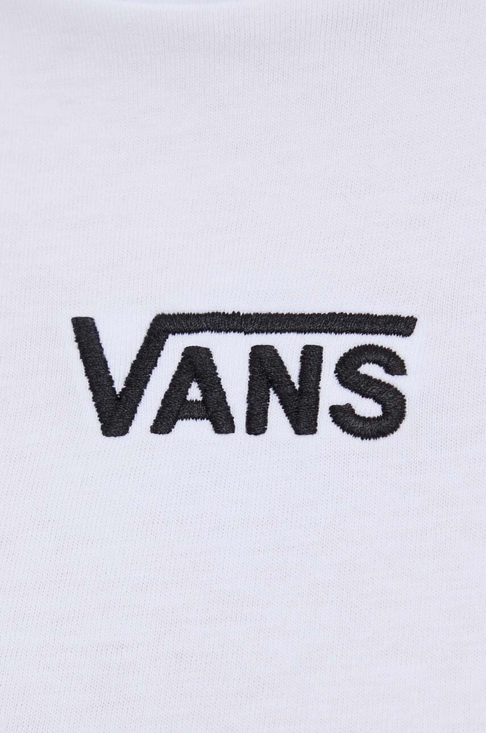 Vans tricou din bumbac VN000GFFWHT1 alb