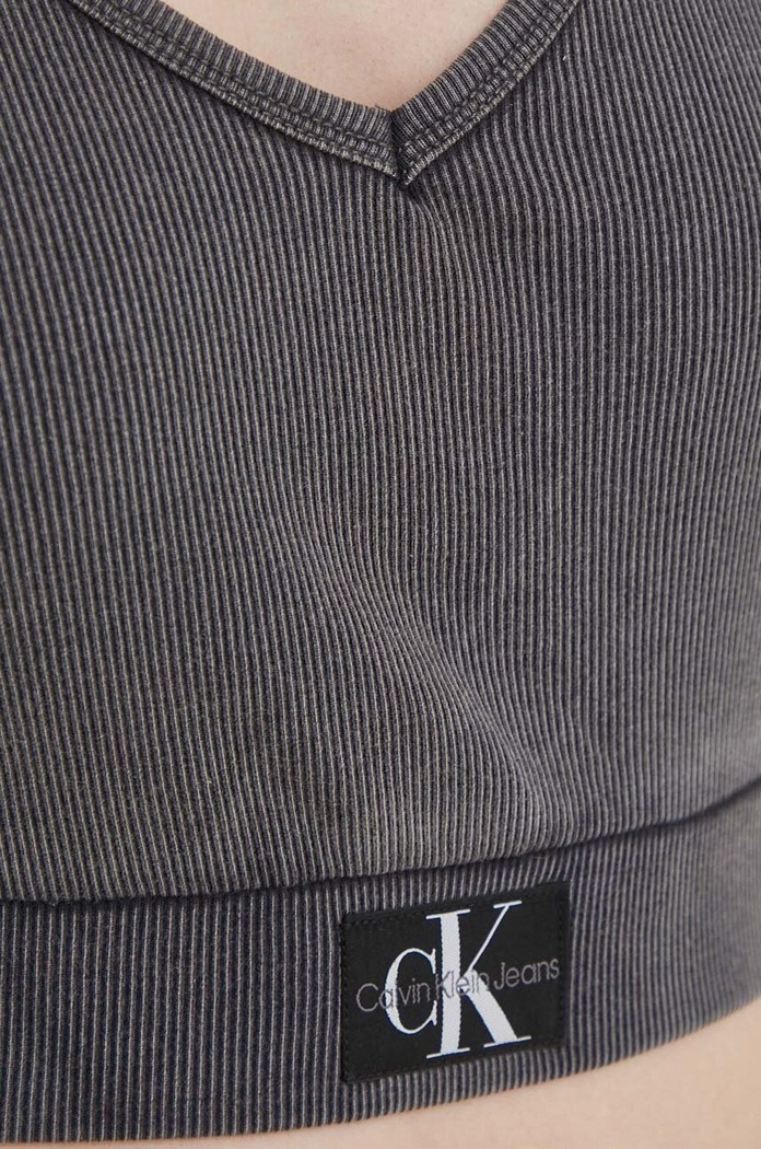Top Calvin Klein Jeans J20J223109 sivá