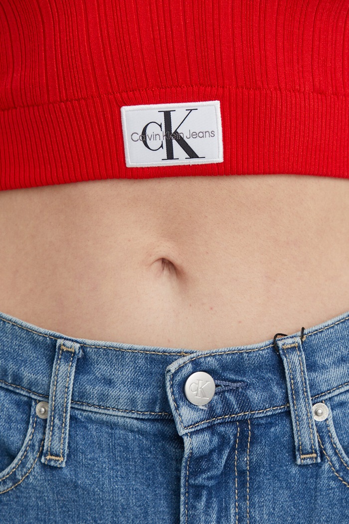 Top Calvin Klein Jeans J20J223152 červená