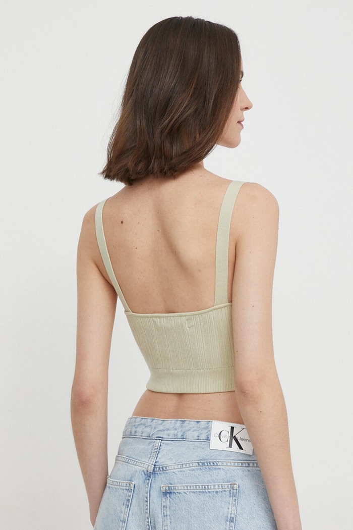 Oblečení Top Calvin Klein Jeans J20J223152 zelená