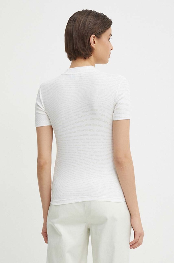 Odzież Calvin Klein Jeans t-shirt J20J223169 biały