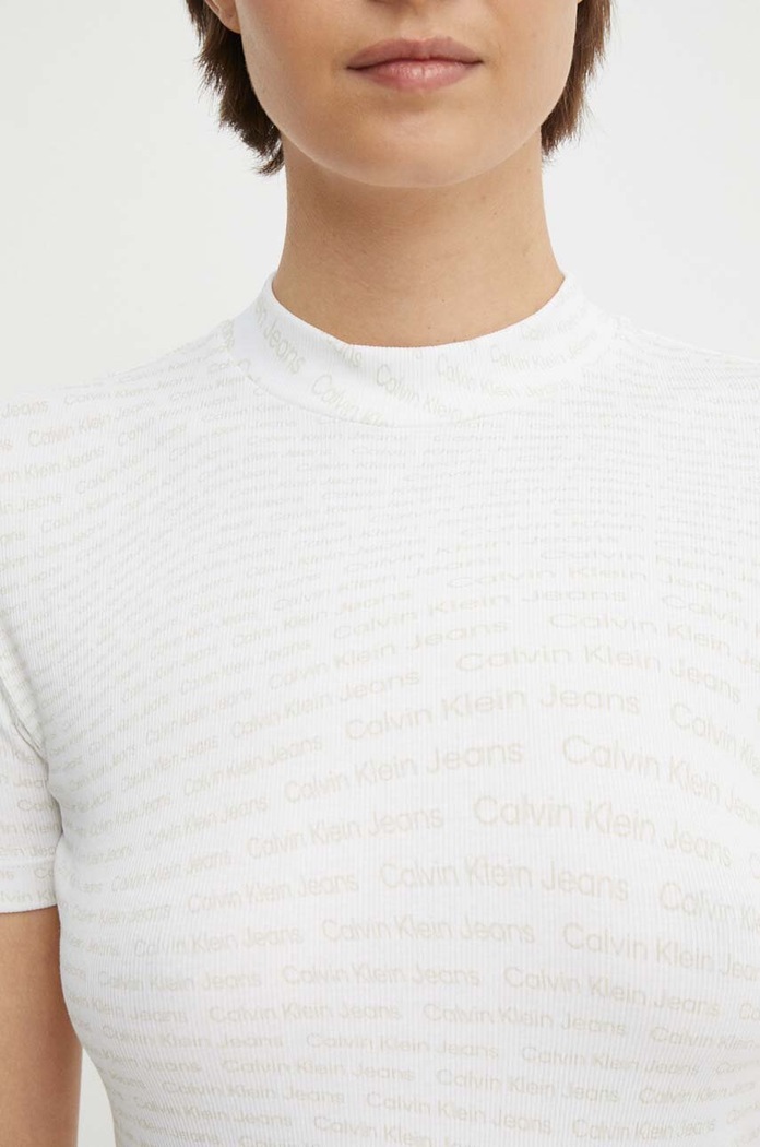 Calvin Klein Jeans t-shirt biały J20J223169