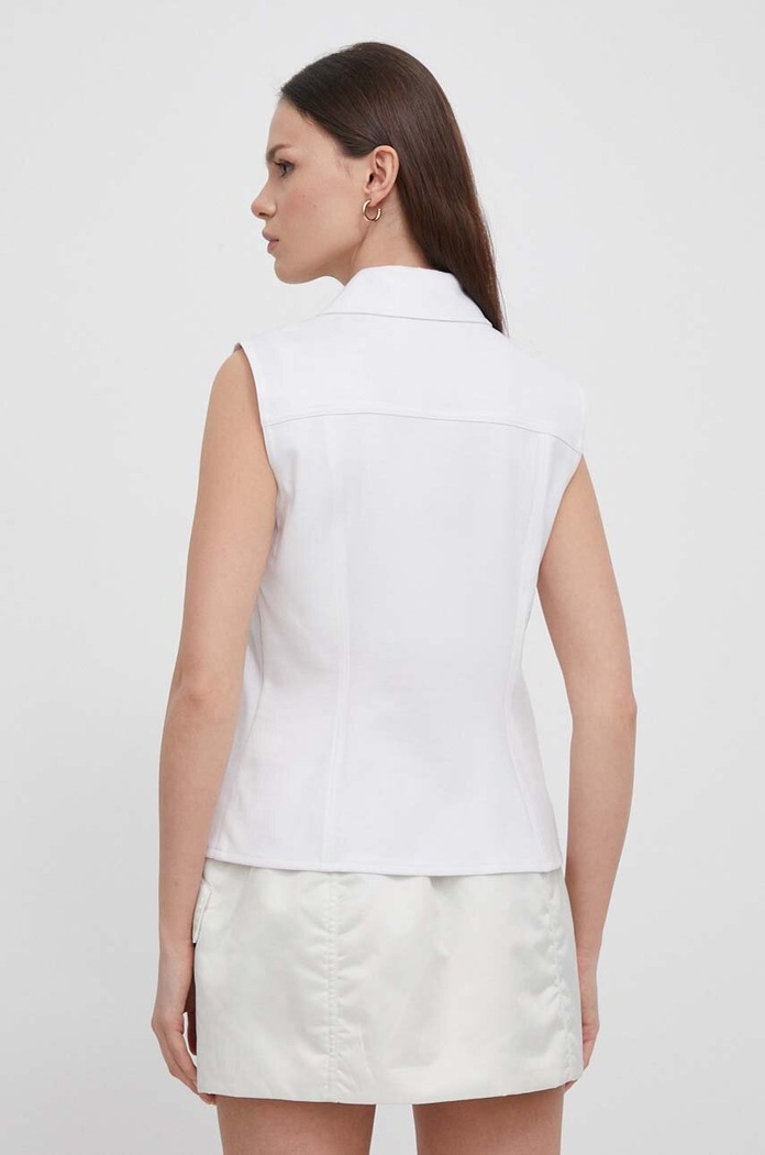 Odzież Calvin Klein Jeans koszula J20J223390 biały