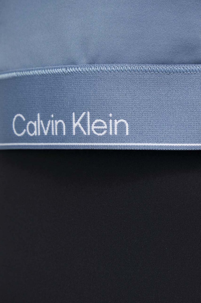 Kratka majica za vadbo Calvin Klein Performance 00GWS4K194 modra