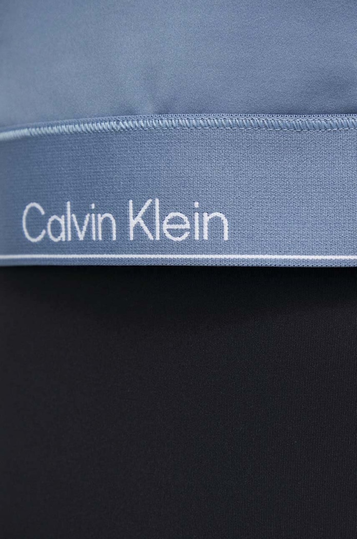 Kratka majica za vadbo Calvin Klein Performance 00GWS4K194 modra