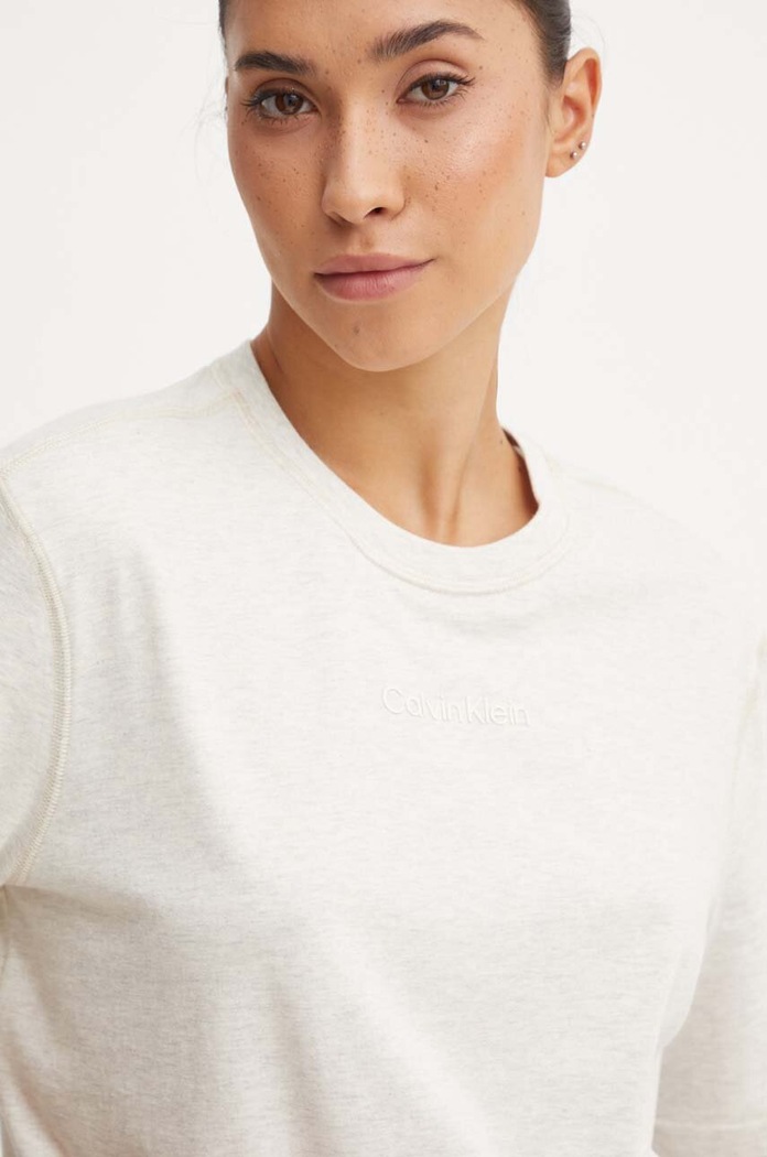 Calvin Klein Performance t-shirt beige 00GWS4K210