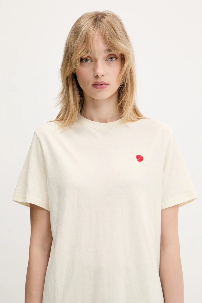 Fjallraven t-shirt Hemp Blend T-shirt beige F14600163.113