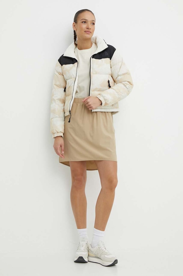 Дрехи Тениска Fjallraven Walk With Nature F14600171.113 бежов