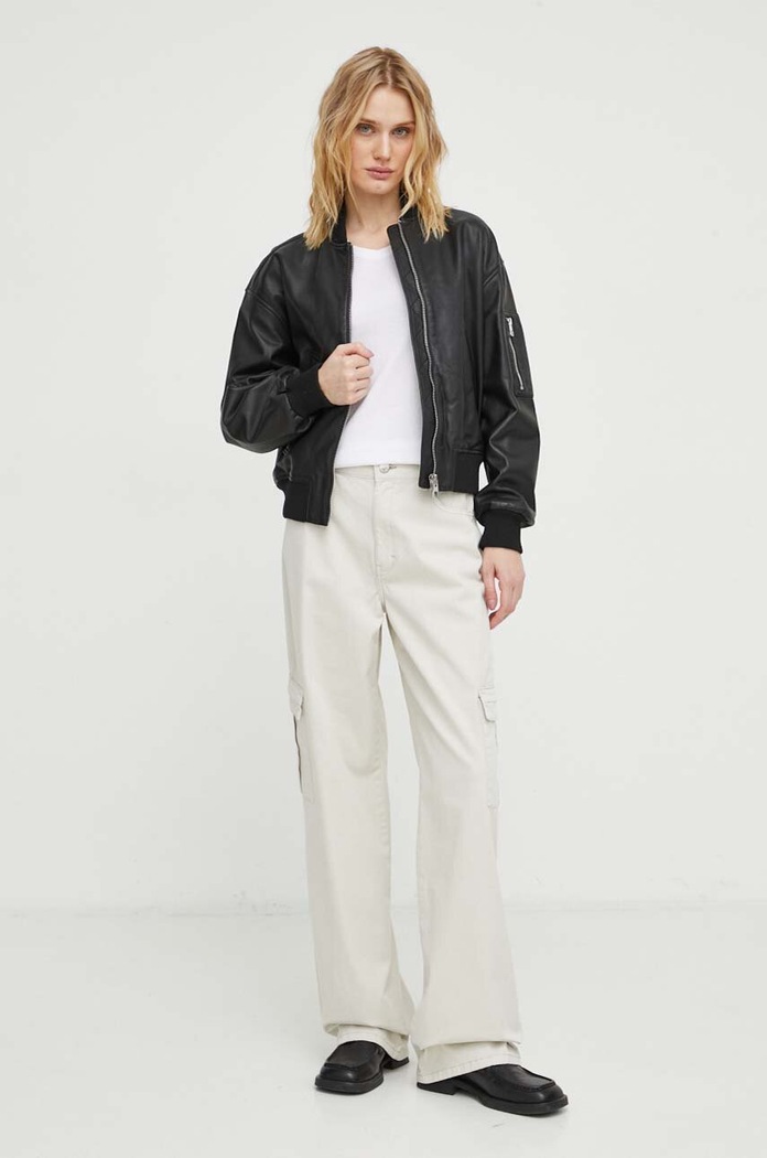 Памучна тениска G-Star Raw Eyben slim v t 2.0 D24533.4107 бял SS26