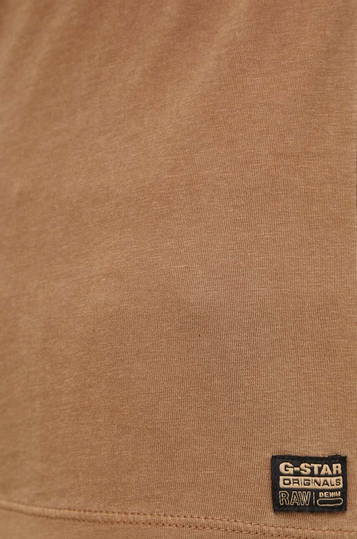 G-Star T-shirt damski bawełniany Overdyed eyben slim v t 2.0 D24533.B059