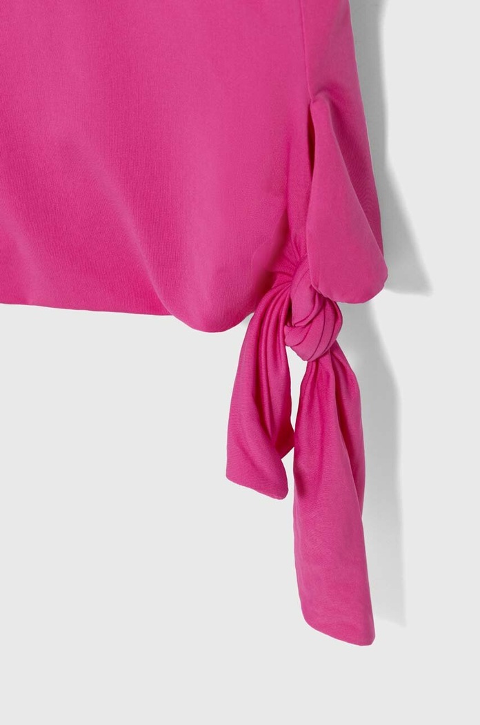 Îmbrăcăminte MICHAEL Michael Kors rochie de plaja SIDE TIE COVER UP MM7M749 roz