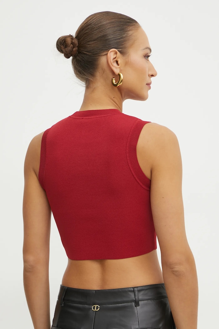 Oblečení Top Guess ALEXIA W4GZ34.Z3F40 červená