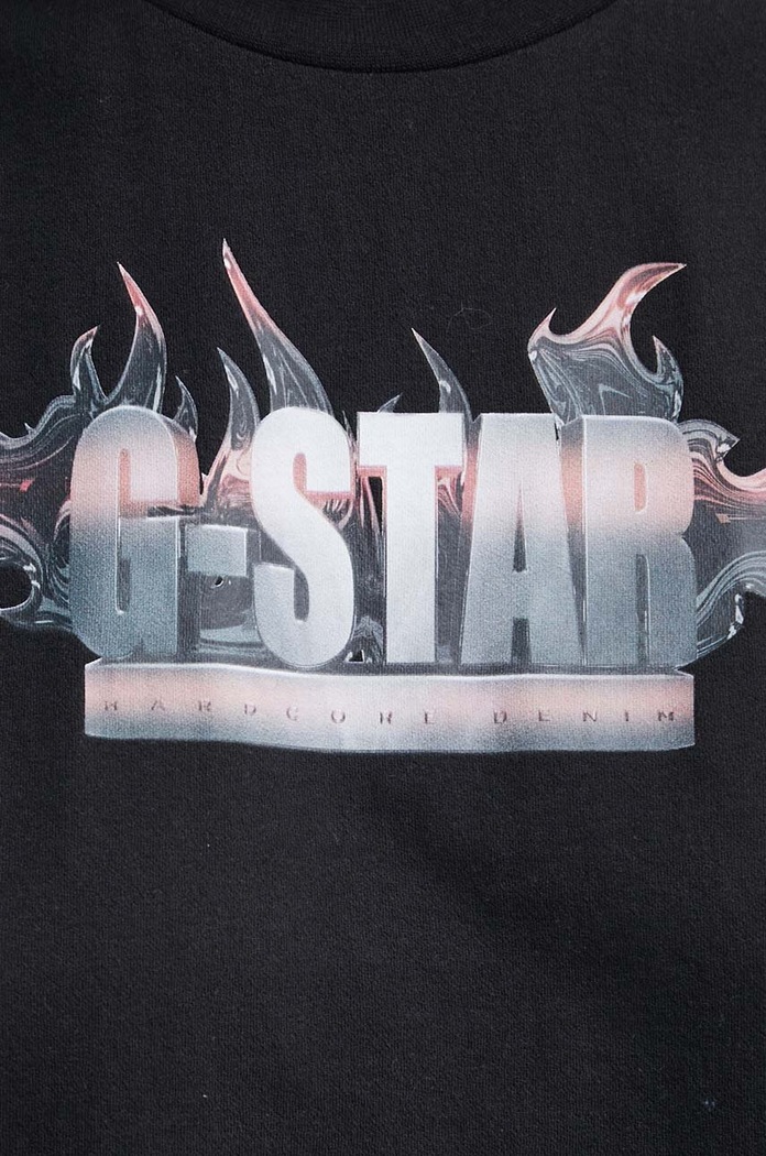 G-Star top din bumbac D24520.C954 negru