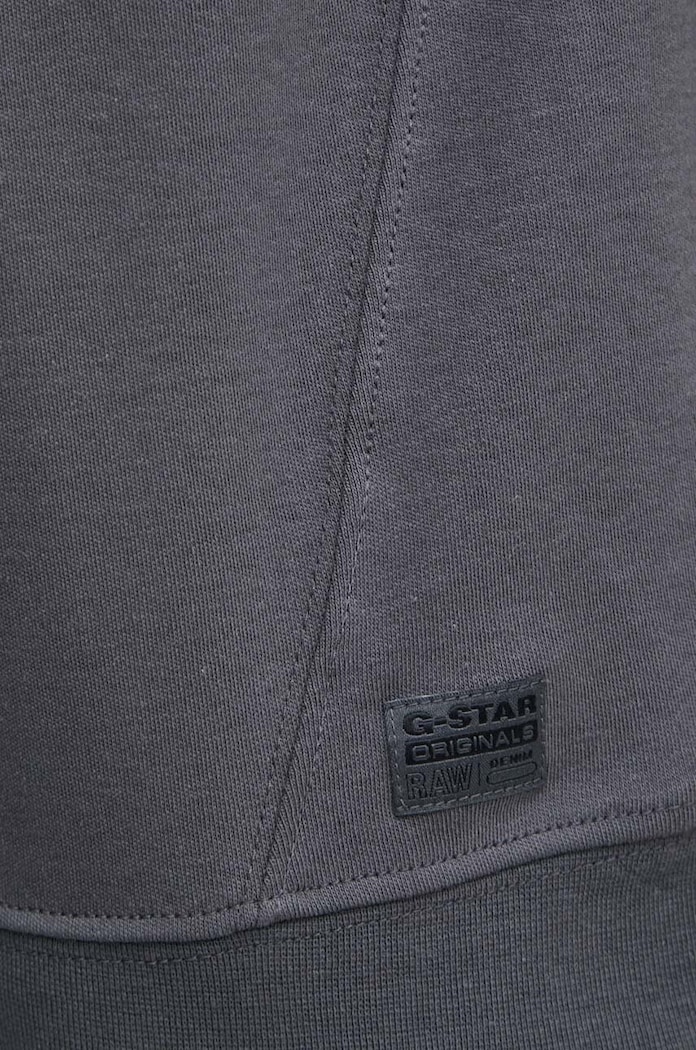 G-Star t-shirt bawełniany D24512.C812 szary