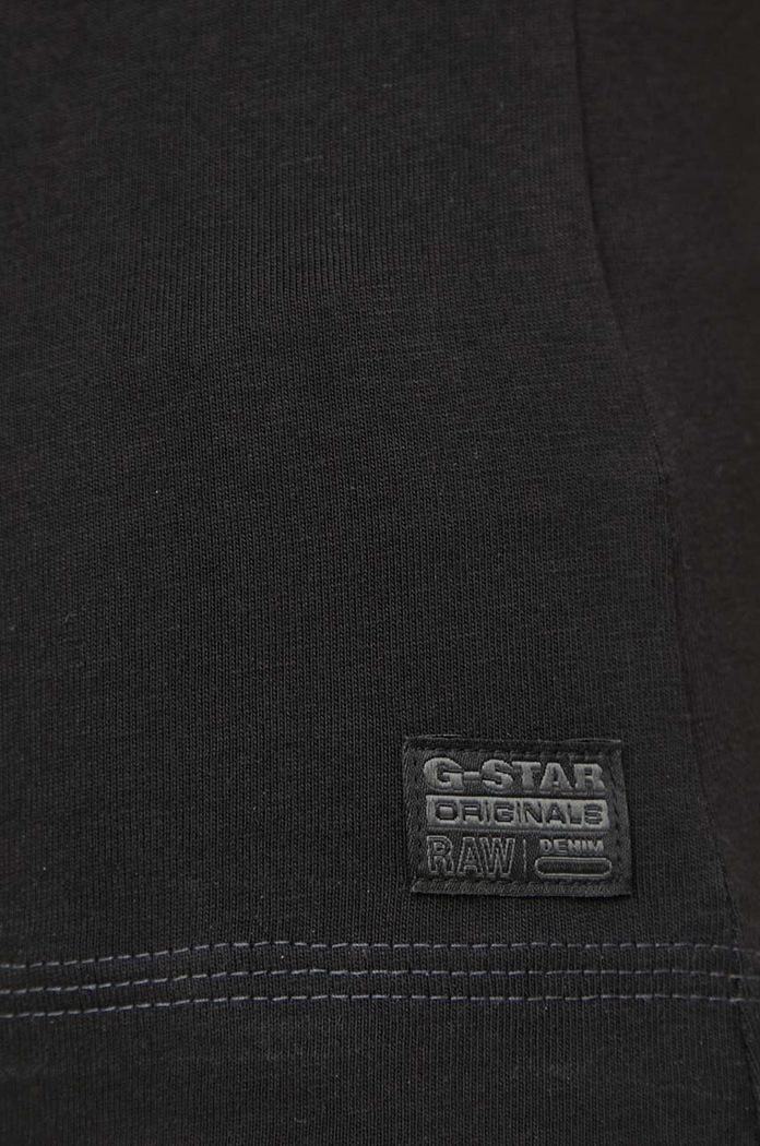 G-Star tricou din bumbac D24508.B771 negru