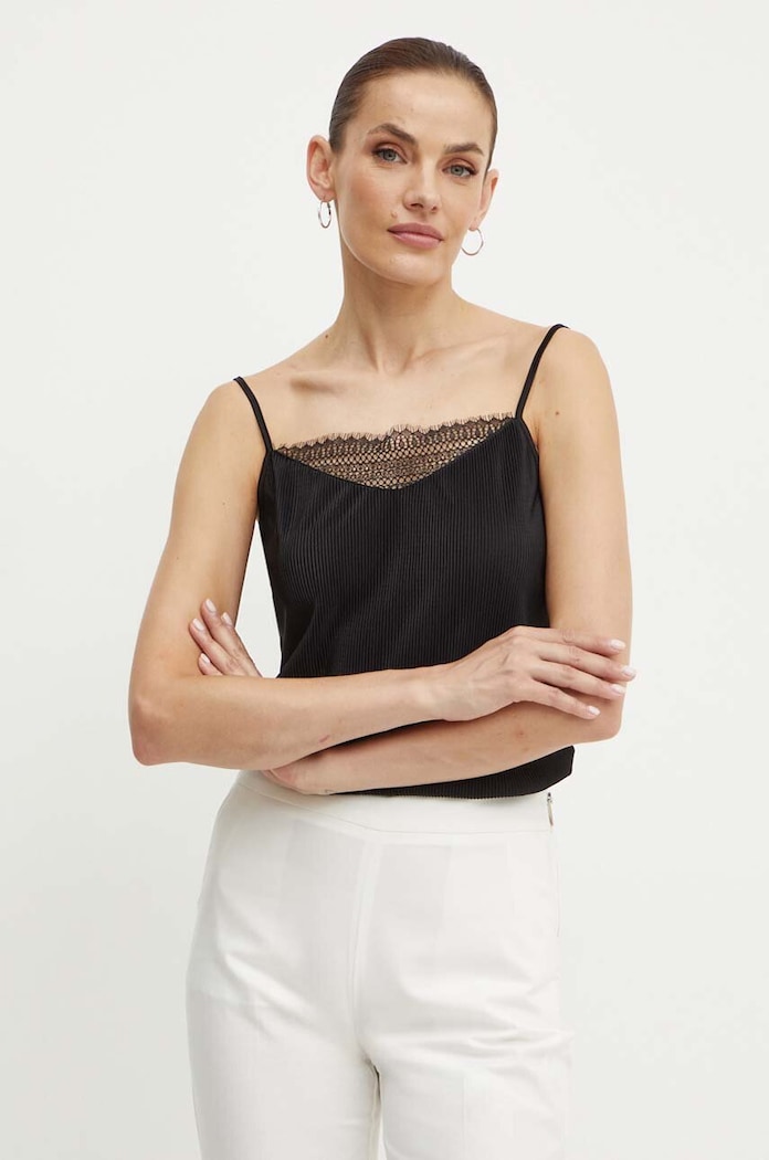 Morgan bluza BAMBE uni negru BAMBE.NOIR